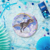 Rainbow-Dinosaurier-Einhorndinocorn Pappteller (Party)