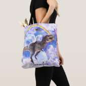 Rainbow-Dinosaurier-Einhorndinocorn Tasche (Von Nahem)