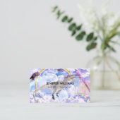 Rainbow-Dinosaurier-Einhorndinocorn Visitenkarte (Stehend Vorderseite)