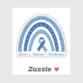 Rainbow’ Disease Awareness Aufkleber (Blatt)