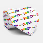 Rainbow-Diversity-Krawatte Krawatte (Gerollt)
