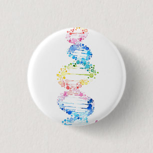 Rainbow DNA Button