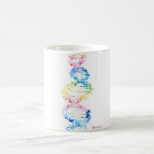 Rainbow DNA Kaffeetasse (Mittel)