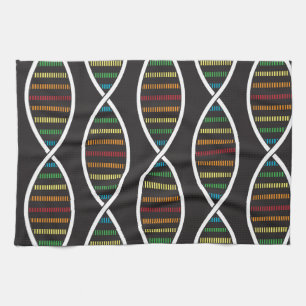 Rainbow-DNA-Stränge Handtuch