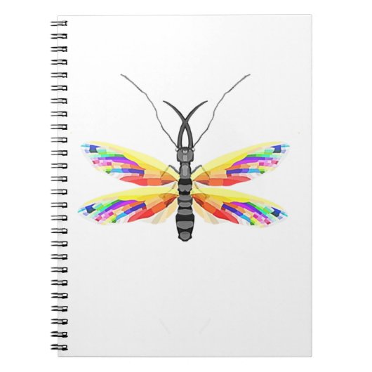 Rainbow Dobsonfly Notizblock (Vorderseite)