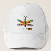 Rainbow Dobsonfly Truckerkappe (Vorderseite)