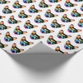 Rainbow Dog, Packpapier (Ecke)