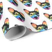 Rainbow Dog, Packpapier (Rolleneckpunkt)