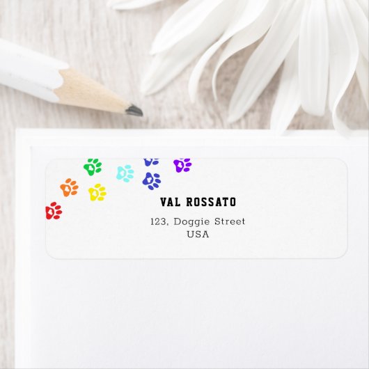 Rainbow Dog Paw (Insitu)