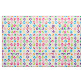 Rainbow Dog Paws Muster Stoff (Yard (91,4 cm))