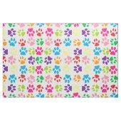 Rainbow Dog Paws Muster Stoff (Fat Quarter (45,7 x 55,9 cm))