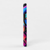 Rainbow Dog Portrait Art Case-Mate iPhone Hülle (Hinten/Rechts)