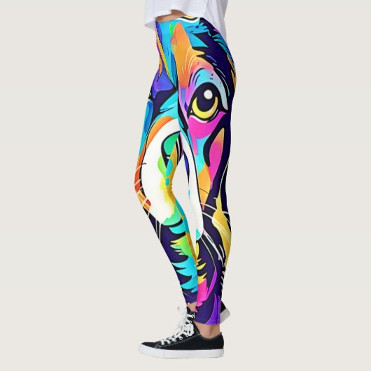 Rainbow Dog Portrait Design Leggings (Links)