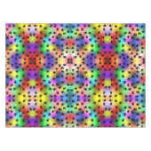 Rainbow Dog Prints Tischdecke (Vorderseite (Horizontal))