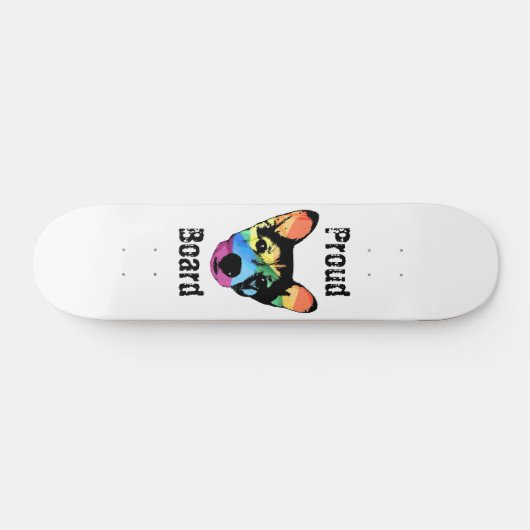 Rainbow Dog, Skate, Skateboard (Horizontal)