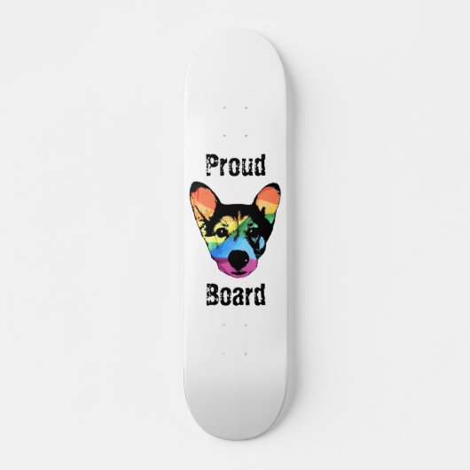 Rainbow Dog, Skate, Skateboard (Vorne)