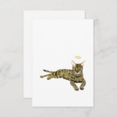 Rainbow Dog Sympathy Card Dankeskarte (Vorne/Hinten)