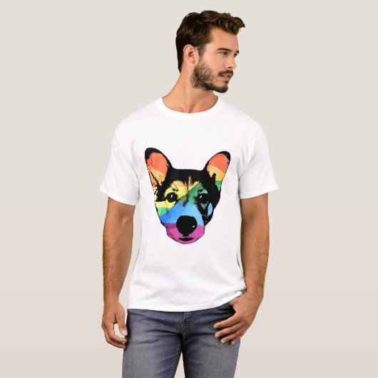 Rainbow Dog, T - Shirt (Vorne ganz)