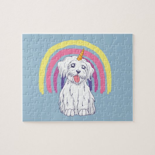 Rainbow Dogicorn Puzzle (Horizontal)