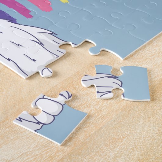 Rainbow Dogicorn Puzzle (Seite)