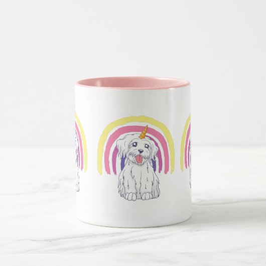 Rainbow Dogicorn Tasse (Zentrum)