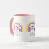 Rainbow Dogicorn Tasse (Vorderseite Links)