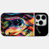 Rainbow Dog's Gaze Case-Mate iPhone Hülle (Rückseite (Horizontal))