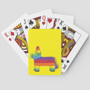 Rainbow Donkey Piñata Fiesta Geburtstagsparty Prix Spielkarten