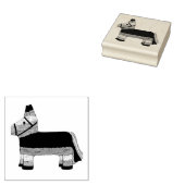 Rainbow Donkey Pinata Fiesta Party Cinco de Mayo Gummistempel (Stempel)