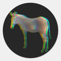 Rainbow Donkey