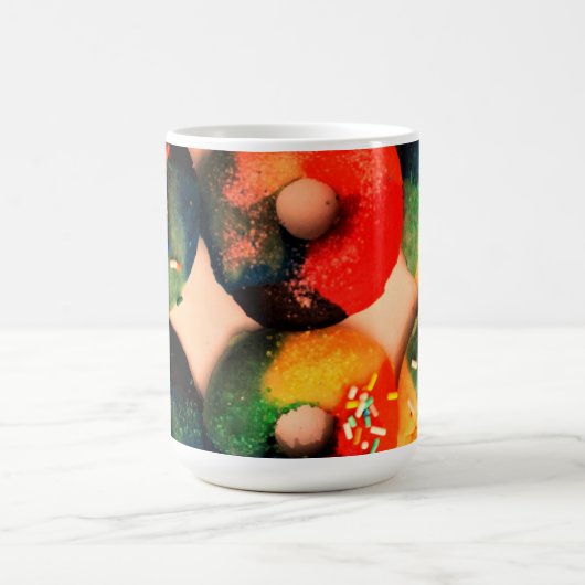 Rainbow Donuts Kaffeetasse (Mittel)