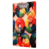 Rainbow Donuts Klemmbrett (Links)