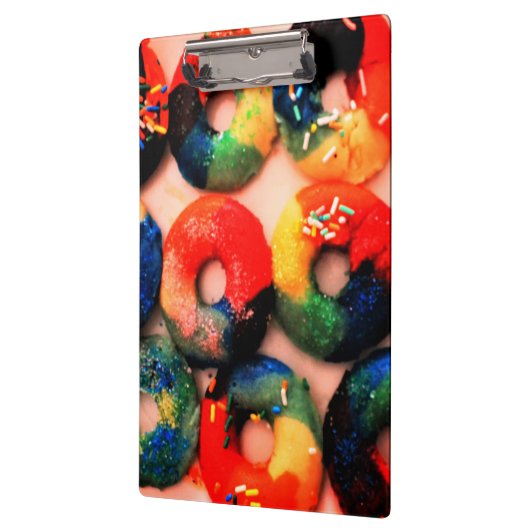 Rainbow Donuts Klemmbrett (Links)