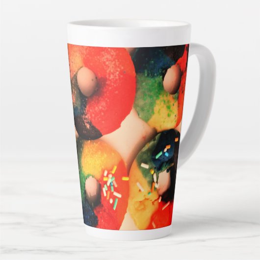 Rainbow Donuts Milchtasse (Rechte Ecke)