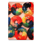 Rainbow Donuts Mini Klemmbrett (Rückseite)