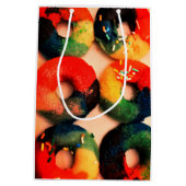 Rainbow Donuts Mittlere Geschenktüte (Rückseite)