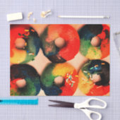 Rainbow Donuts Seidenpapier (Handwerk)