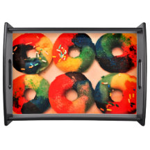 Rainbow Donuts