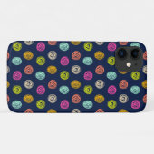 Rainbow Doodle Dot Confetti auf Navy Wrapping Pape Case-Mate iPhone Hülle (Rückseite (Horizontal))