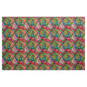 Rainbow Doodle Hearts Nahtlos farbig Stoff (Fat Quarter (45,7 x 55,9 cm))