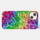 Rainbow Doodle iPhone Hülle (Rückseite (Horizontal))
