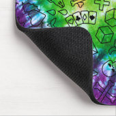 Rainbow Doodle Mousepad (Ecke)