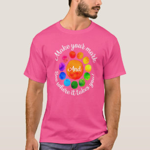 Rainbow Dot Day zeigt, wo es hingeht T-Shirt
