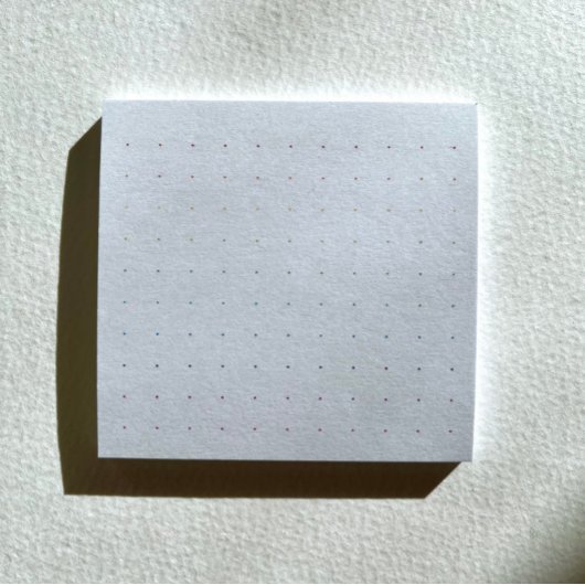 Rainbow Dot Grid Post-It Notes Klebezettel