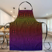 Rainbow Dot Mirage Schürze