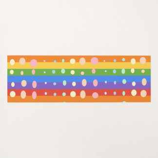RAINBOW DOT STRIPES YOGAMATTE