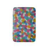 Rainbow Dots Bath Mat Badematte (Vorderseite Vertikal)
