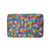 Rainbow Dots Bath Mat Badematte (Vorderseite)