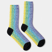 Rainbow Dots Muster Socken (Rechts)
