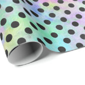 RAINBOW DOTS WRAPPING PAPIER GESCHENKPAPIER (Rolleneckpunkt)